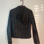 Forever 21  Faux Black Leather Jacket Photo 2