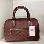 Coach Rowan Satchel Bag In Signature
Canvas #CV961 Photo 3