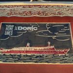 Rare Vintage Oceanic/Doric Souvenir Wallet Brown Photo 3