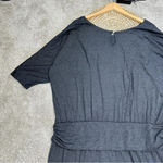 Soft Surroundings  Toujours Stretch Knit Jumpsuit Romper Jersey in Grey Size 3X Photo 7