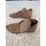 Free People  Royal Flat‎ Tan Leather Pointed Toe D'Orsay Cutout Made In Spain 9 Photo 4