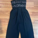 Liancarlo Couture Elegant Black Jumpsuit Dress with Bodice Size 8 Photo 0