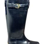 Lauren by Ralph Lauren Size 8B Women's Rossalyn II Black Knee High Rain Boots Photo 0