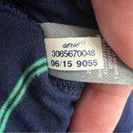 Aerie  Navy and Green Striped V-Neck Long Sleeve Top, Women’s Size Small Photo 6