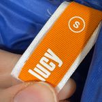 Lucy Royal Blue Quilted Puffer Jacket Womens S Cozy Winter Outdoorsy Coat Warm Photo 6