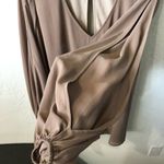 Show Me Your Mumu NWOT Tunic Tessa Sand Dune Tan Boho Chic Open Sleeve Small Photo 5