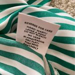 Vine & Love Striped Oversized Button Down Blouse Shirt Top Size Small Silky EUC Photo 10