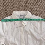 Athleta  Womens NWT S Crisp White Collared Shirt Photo 7