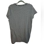 Time and Tru Black and White Striped T Photo 1