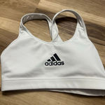 Adidas white wireless crossover back S Athleisure sports bra Photo 0