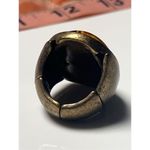 Adjustable Stretchy Large Tigers Eye Men or Women’s Statement Vintage Ring Brown Photo 2
