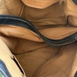 Sondra Roberts Sondra Robert Portfolio Bag Briefcase Quilted Brown Faux Leather Contrast Photo 5