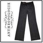 Anthropologie Cartonnier Black Pinstripe Slacks size 6 Photo 2