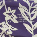 Stone Fox Swim Stone Fox Mase Swim Tankini Top In Kauai Purple White Tropical Modest Size L Photo 5