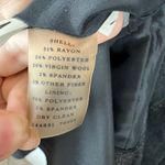 Ann Taylor  Womens Wool Blazer Jacket Sz 12‎ Black Business Career Office Neutral Photo 4