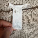 Donna Karan  linen blend thick knit sweater Photo 2