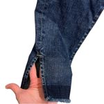 Good American ‎ Good Waist Crop Jeans with Side Slits Size 26 Denim Stretchy Photo 6
