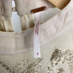 Free People  Mini Boho Dress Women Size 0 Cream Embroidered Witch Fairy Concert Photo 12