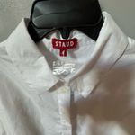 STAUD  SENECA White TOP Women’s Size Medium Photo 3