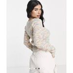 Missguided Misguided space dye cardigan with cherry detail US 6/8 new Photo 3