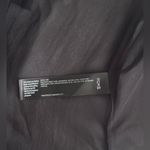 Eileen Fisher High Collar Silk Georgette Sheer Kimono Jacket Size L Black Luxe Photo 8