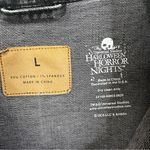 Universal Studios 2022 Halloween Horror Nights Denim Jean Jacket Adults Large Black Photo 4