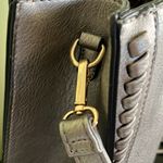 Dasein Handbag Vegan Leather Tassel Shoulder Bag Work Tote with Long Strap Silver Photo 7