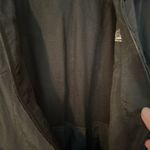 Nike  Y2K zip front, hooded black women’s windbreaker. Size L Photo 9