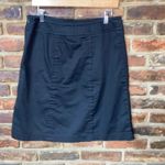 Sandro  Sportswear Black Mini Sailor Button Skirt Women's Size 10 Photo 3