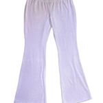 Wild Fable Lilac Ribbed Flared Pants Photo 0