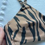 Aerie Tiger Print Bikini Top NWOT Photo 1