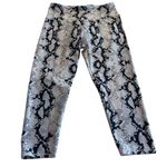 Balance Collection  Contender High Rise Legging Women’s XL SnakeskinPrint Cropped Photo 0