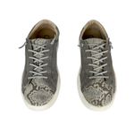 Hey Dude  Karina Slip On Sneaker Sz 8 Silver Python Comfort Lightweight Shoe Photo 4