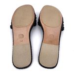 ELF Iris Braided Leather Slides Black 10 Photo 7