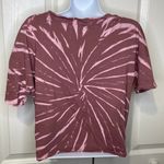 Pink republic Cropped Tie Dye Short Sleeve Tshirt Pink And Rose Size X-Large Photo 3