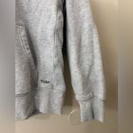 TNA Aritzia Cozy Fleece Boyfriend Fit Crop Hoodie in Heather Gray Sz 2XS Photo 2