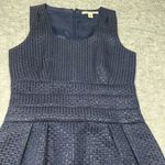 Banana Republic Dress Womens Size 2 Blue Sleeveless Cocktail Below Knee Photo 2