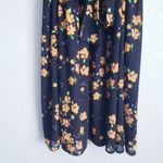 CAbi  Black Floral Debut 2 In 1 Dress / Kimono Photo 2