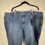 Style & Co . Denim Mid Rise Ankle Jeans Womens 24W Plus Size Blue Photo 1