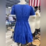 Cynthia Rowley Eyelet Fit & Flare Dress L Photo 4