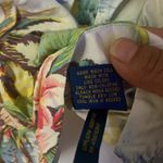 POLO RALPH LAUREN Yellow Rayon Woven Hawaiian Tropical Tank Top XL Green Photo 6