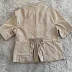 Ann Taylor Ann Taylor Loft Tan Brown Blazer Jacket Women Size 12 Formal Stylish Career Photo 6
