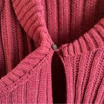 Harley Davidson Harley-Davidson Cardigan Maroon Shawl Collar Moto Zip Knit Sweater Sz M GUC Photo 9