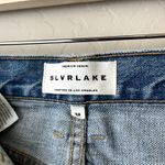 SLVRLAKE Denim Jeans Hero Pacific Blue Denim Slim Fit High Rise Jeans Size 25 Photo 7
