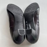 Munro American Pump Heels Shoe Women's Size 9W Wide Brown Leather Comfort Slip-On Photo 6