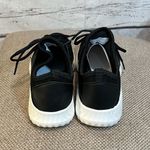 JUST FAB "Velinda" Black & White Sneakers-8 Photo 2