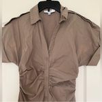 Saunders Collective
Beige Ruched Shirt Dress Tan Size 4 Photo 5