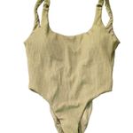 Volcom So Current Green One Piece Swim Suit Size Large Photo 0