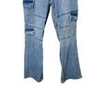 PacSun ‎ Low Rise Cargo Flare Jeans Size 28 Photo 2