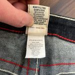 True Religion WLHJ58FE2 Americana Chain Dark Rinse Capri Jeans $209 EUC 28 Photo 11